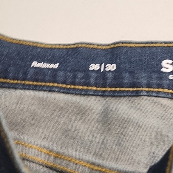 Dark Denim Stretch Jeans Classic Relaxed Everyday Jean - Picture 8 of 12